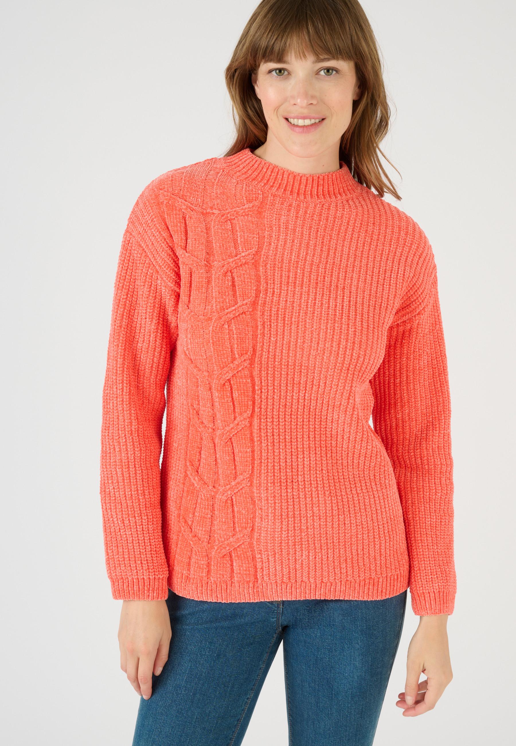 Damart  Zopfstrickpullover Chenille 