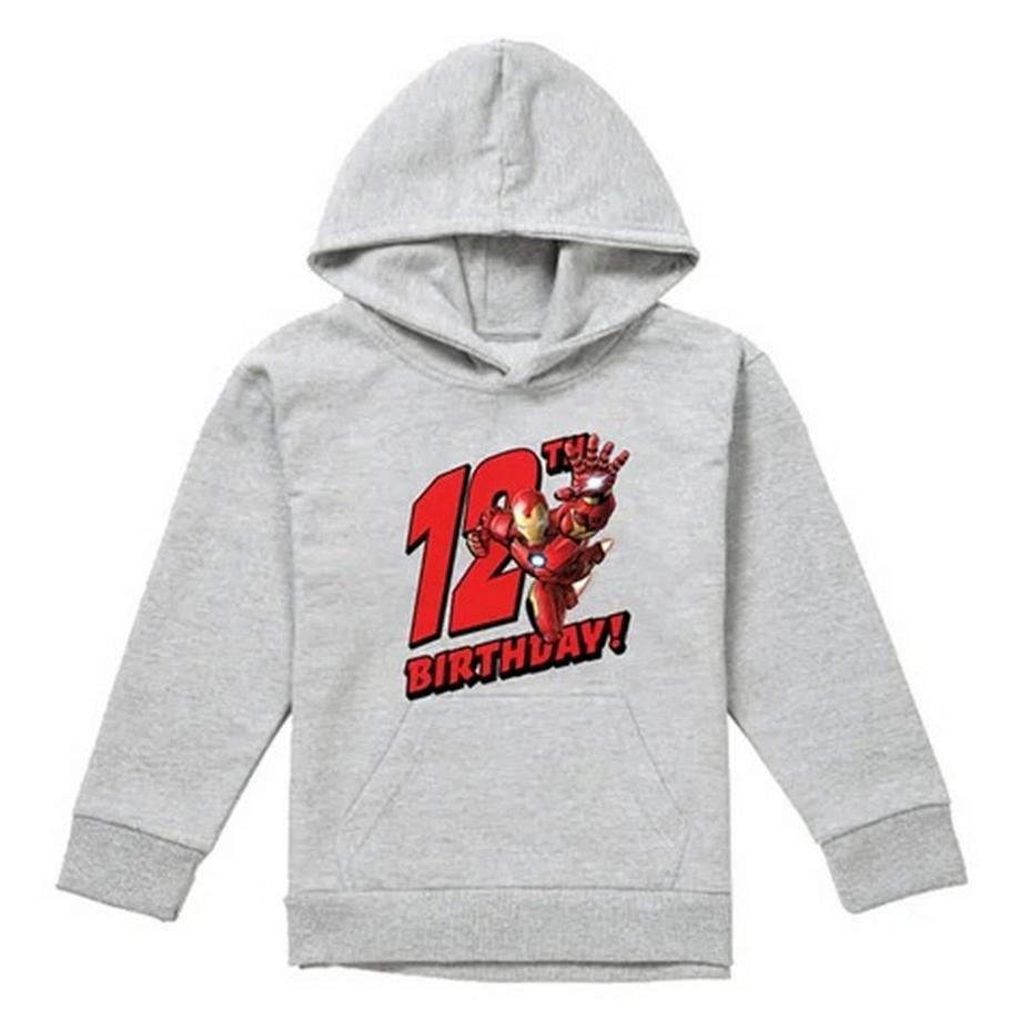 Sweat À Capuche 12ème Anniversaire Motif Iron Man
