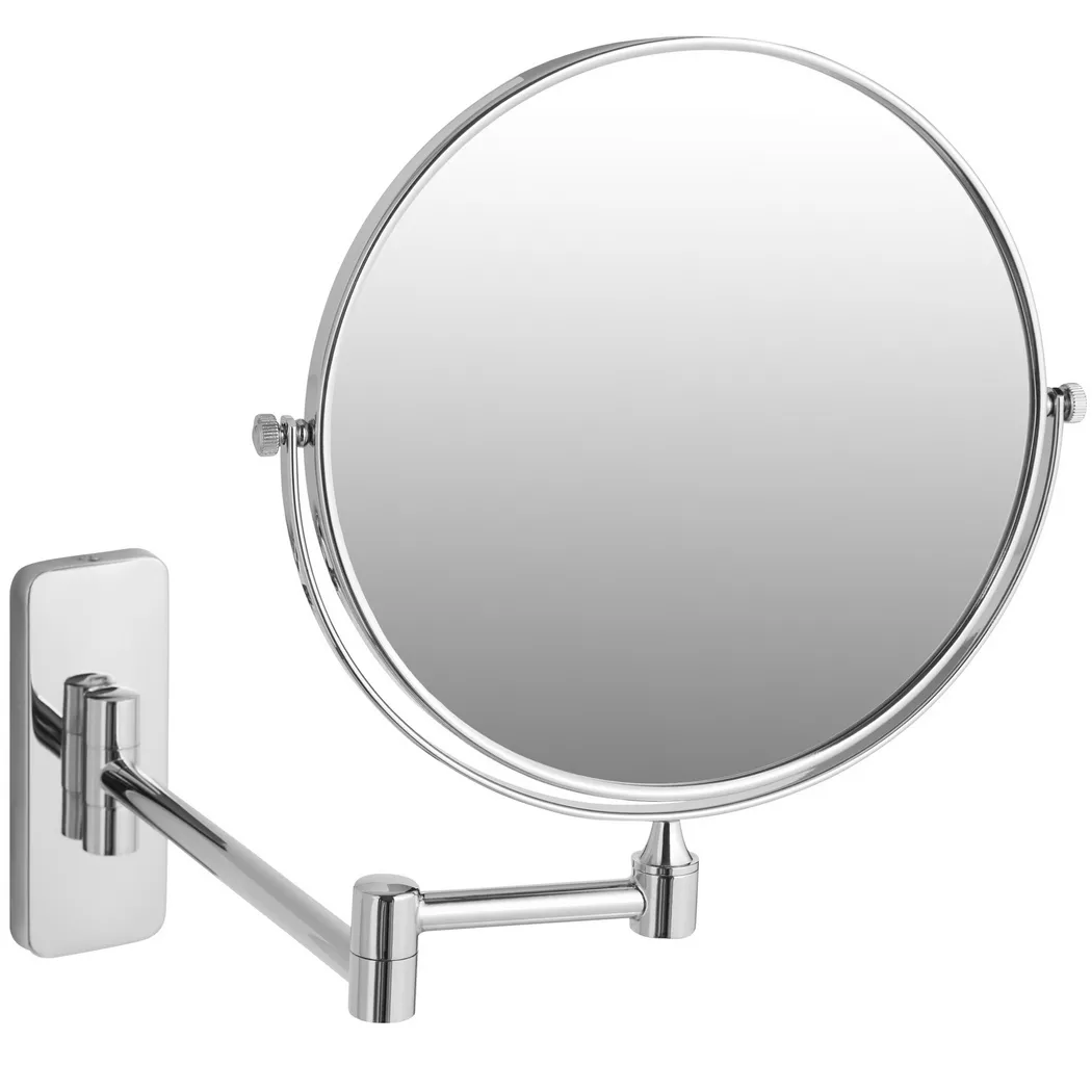 tectake Vanity Mirror 7 X Magnification - Silver
