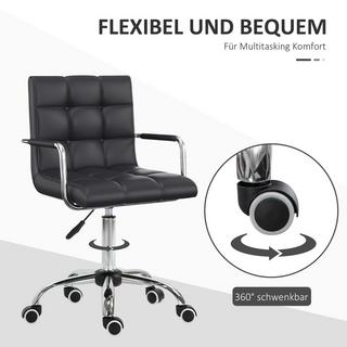 HOMCOM Chaise de bureau  