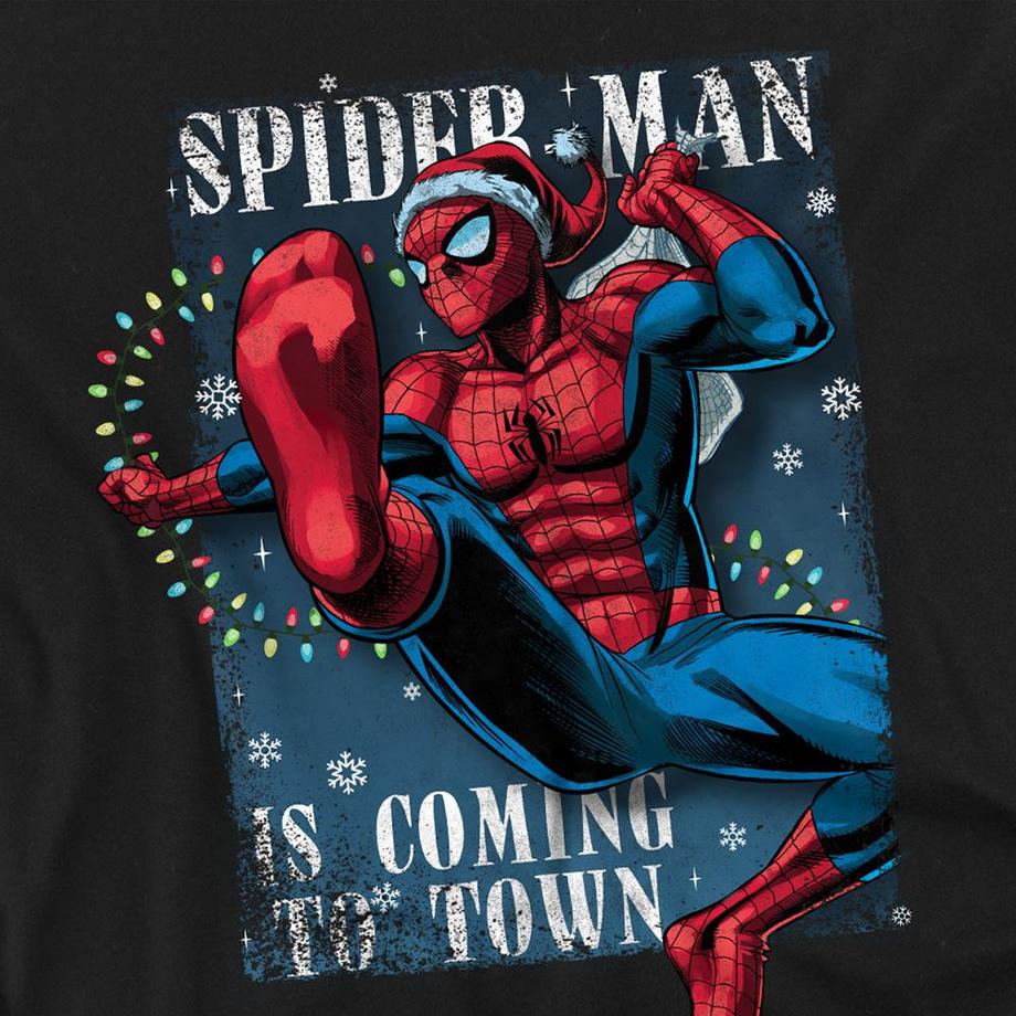 Spider-Man  T-ShirtNoël Is Coming To Town 