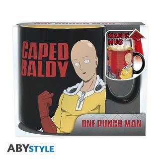 Abystyle  One Punch Man Tazza 460ml Heat Change Saitama & Garou 