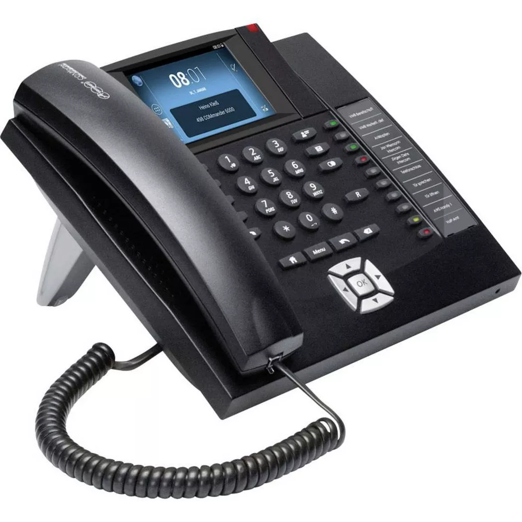 AUERSWALD - Téléphone système VoIP, Noir