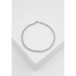 MUAU Schmuck  Bracelet chaine royale en or blanc 750, 2,9mm, 19cm 