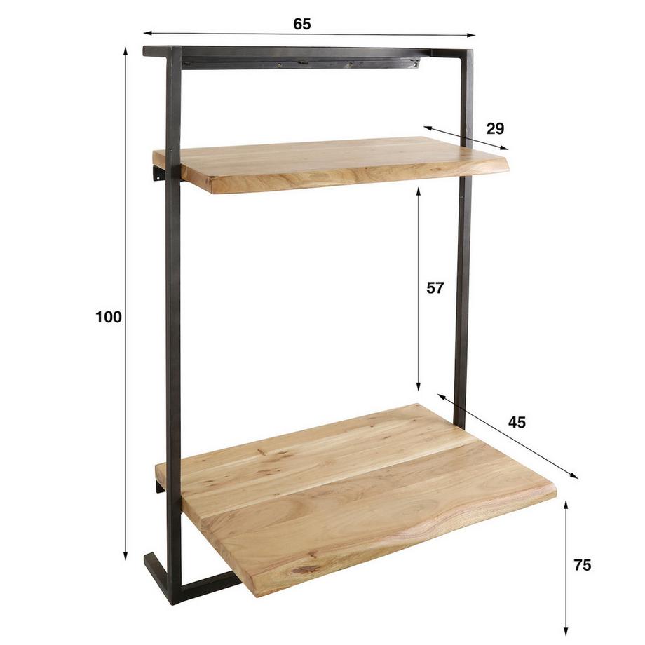 mutoni Scrivania Air Solid  