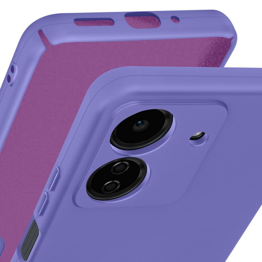 Avizar  Cover opaca Xiaomi Redmi 13C viola 