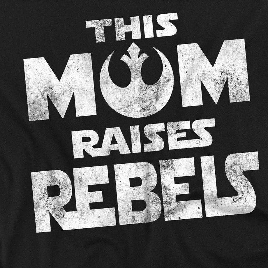 STAR WARS Mom Raises Rebels Langarm T-Shirt  