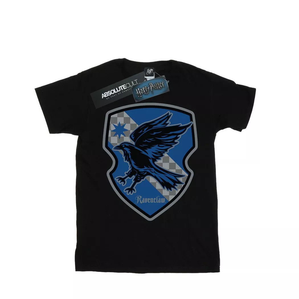 Harry Potter - Ravenclaw TShirt, für Damen, Schwarz, Größe S