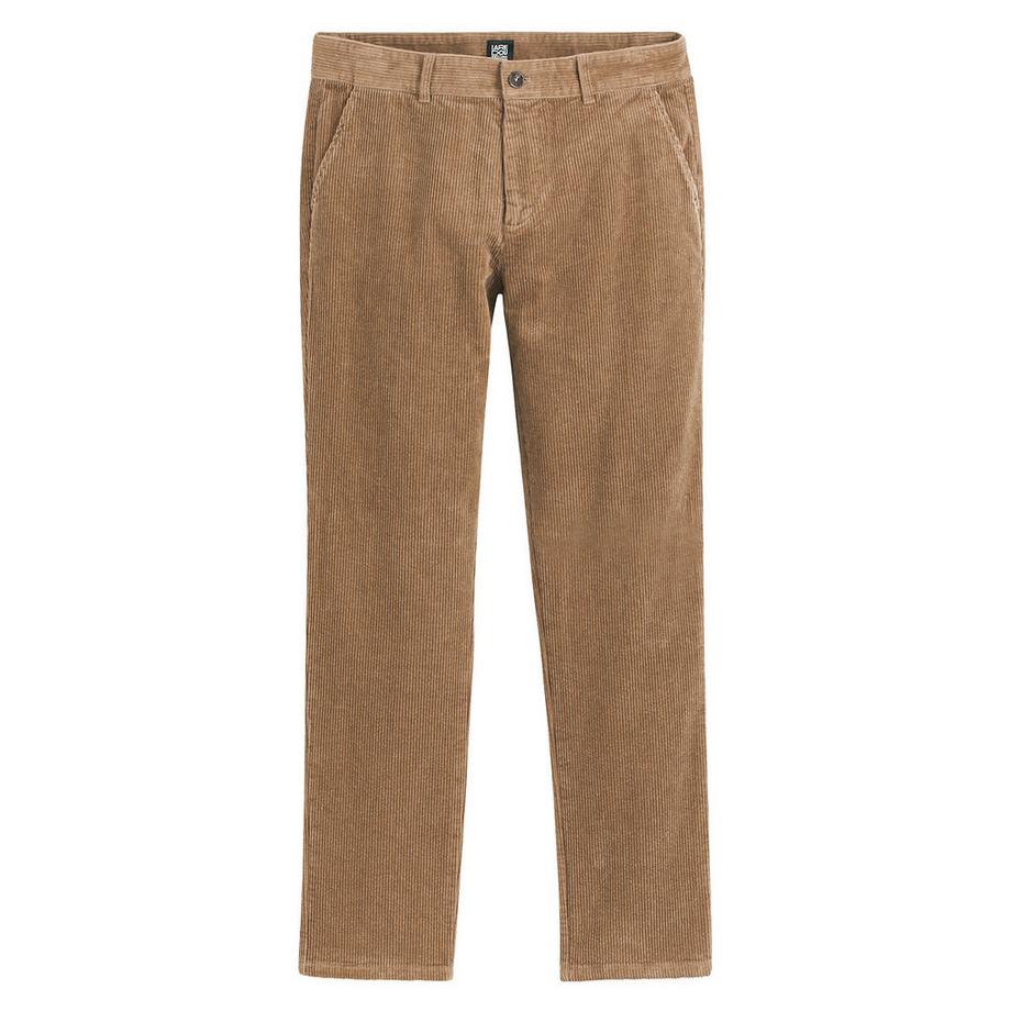 La Redoute Collections Pantalon Chino en Velours Côtelé Stretch  