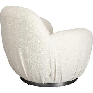 KARE Design Fauteuil pivotant Nube boucle  