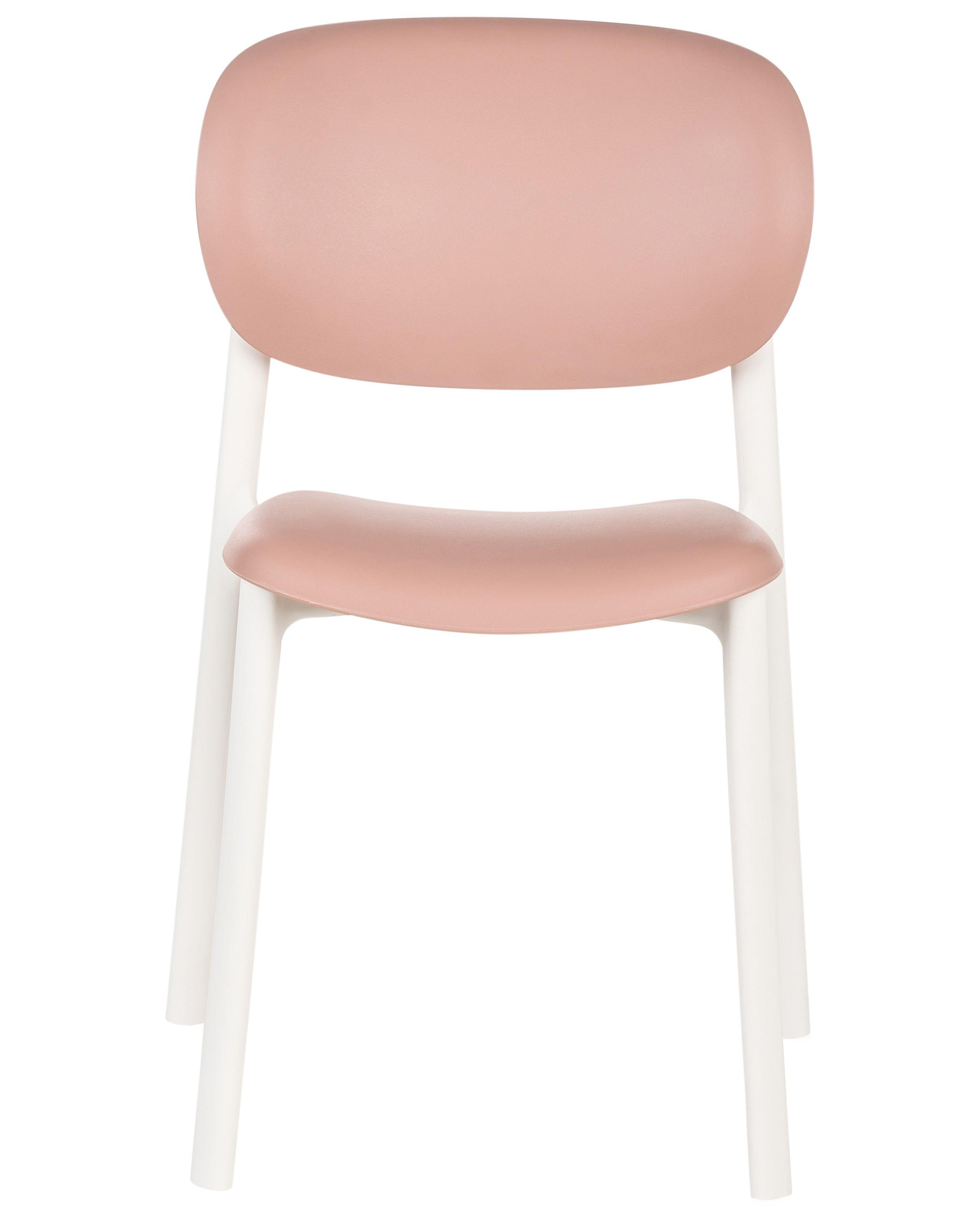 Beliani Set di 4 sedie da giardino en Polipropilene Minimalista MUSANO  