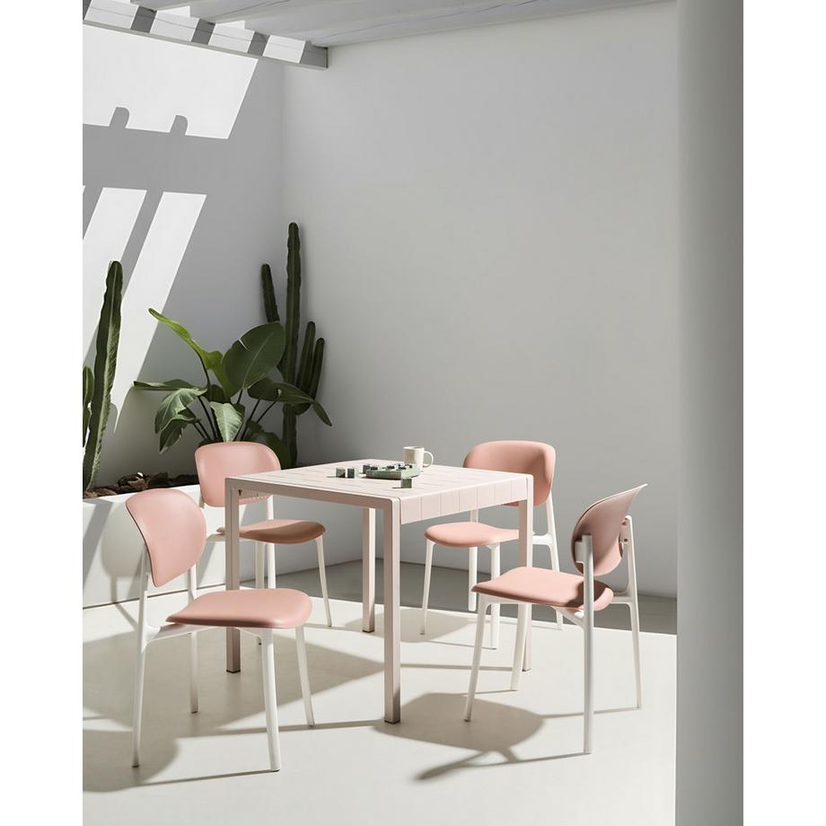 Beliani Gartenstuhl 4er Set aus Polypropylen Modern MUSANO  