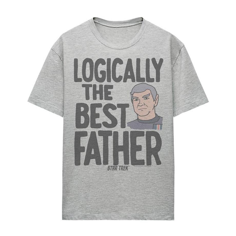 Logically The Best Father T-Shirt, Meliert