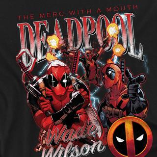 Deadpool Wade Wilson Grafikdruck T-Shirt  