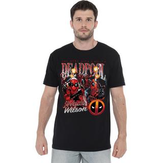 Deadpool Wade Wilson Grafikdruck T-Shirt  