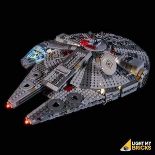 LIGHT MY BRICKS  LED Licht Set für LEGO 75257 Star Wars Millenium Falcon 