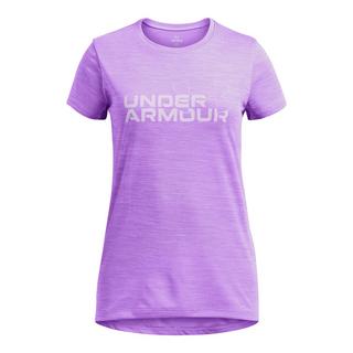 UNDER ARMOUR  t-shirt fille tech™ twist wordmark 