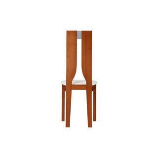 Vente-unique Stuhl 4erSet Buche massiv Kirschbaumfarben SILVIA  