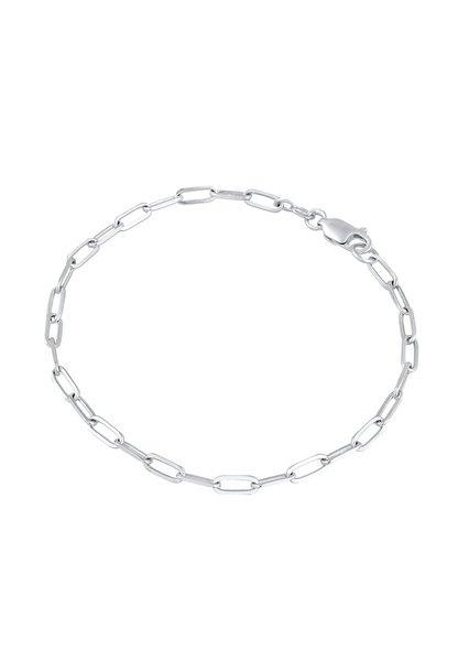 Elli  Armband Glieder Oval Basic Chunky Chains Optik 