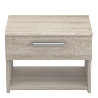 Calicosy kompakte und funktionelle Nachttisch mit 1 Schublade L42,5 cm, Dekor Helles Holz - Pricy  