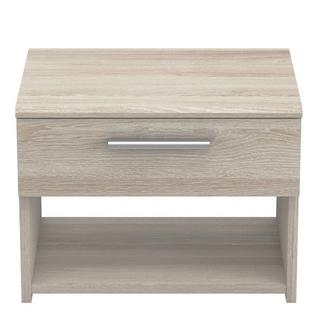 Calicosy Comodino 1 cassetto L42,5 cm, decorazione legno chiaro - Costoso  