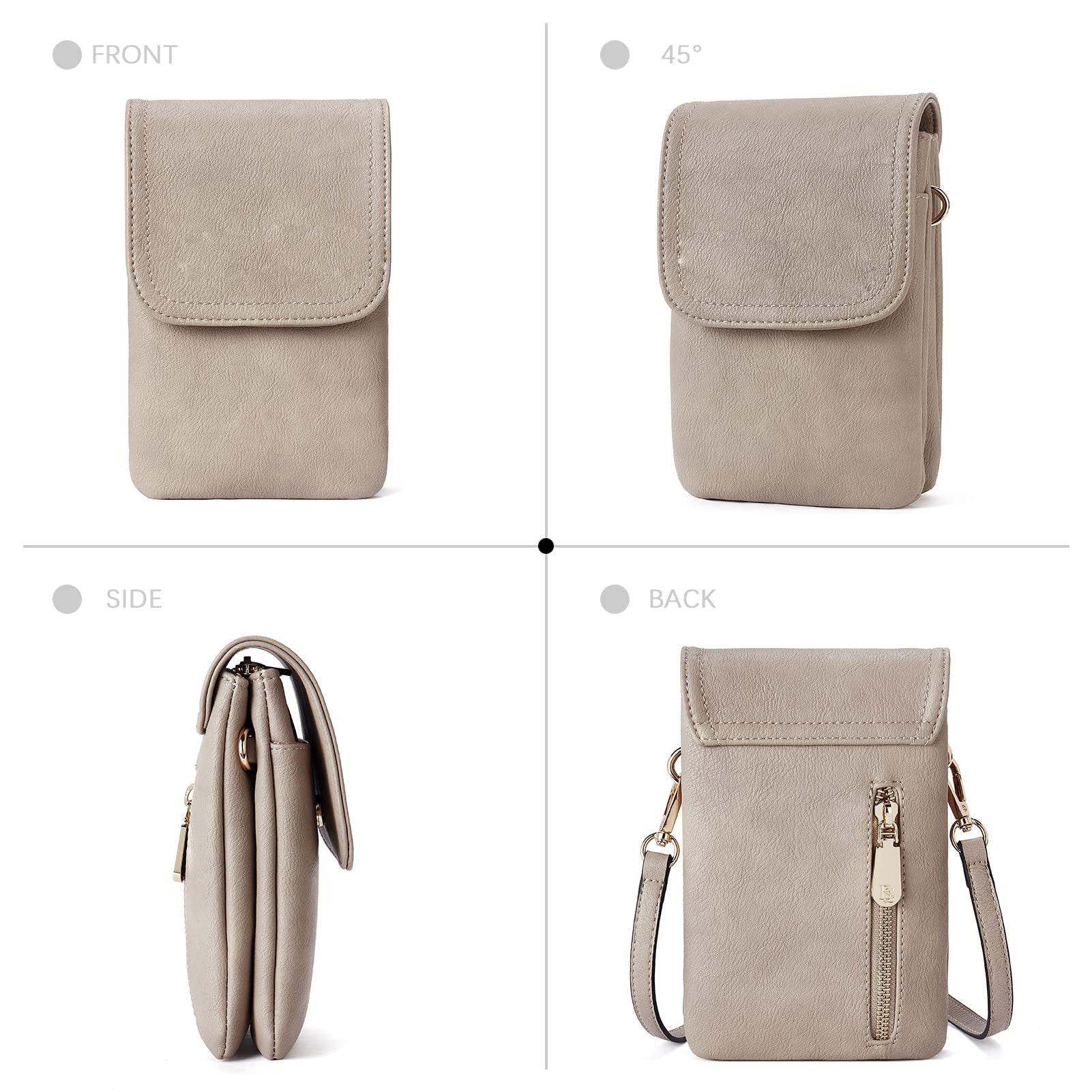 Only-bags.store Handy Umhängetasche Leder, Handy Umhängetasche, Handytasche mit Geldbörse zum Umhängen Handy Umhängetasche Leder, Handy Umhängetasche, Handytasche mit Geldbörse zum Umhängen 