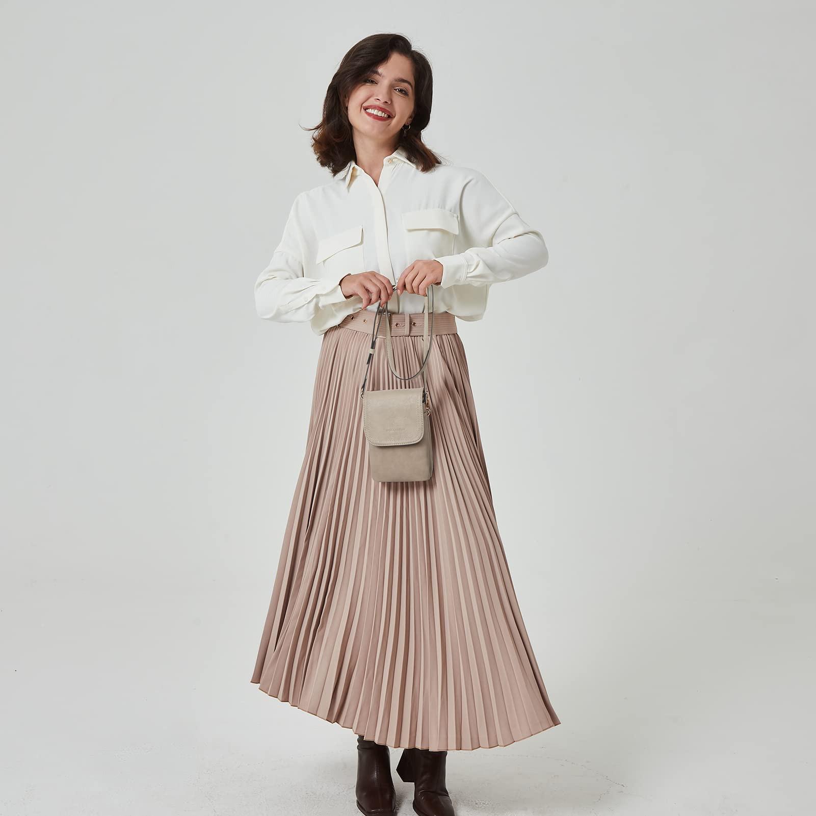 Only-bags.store Handy Umhängetasche Leder  