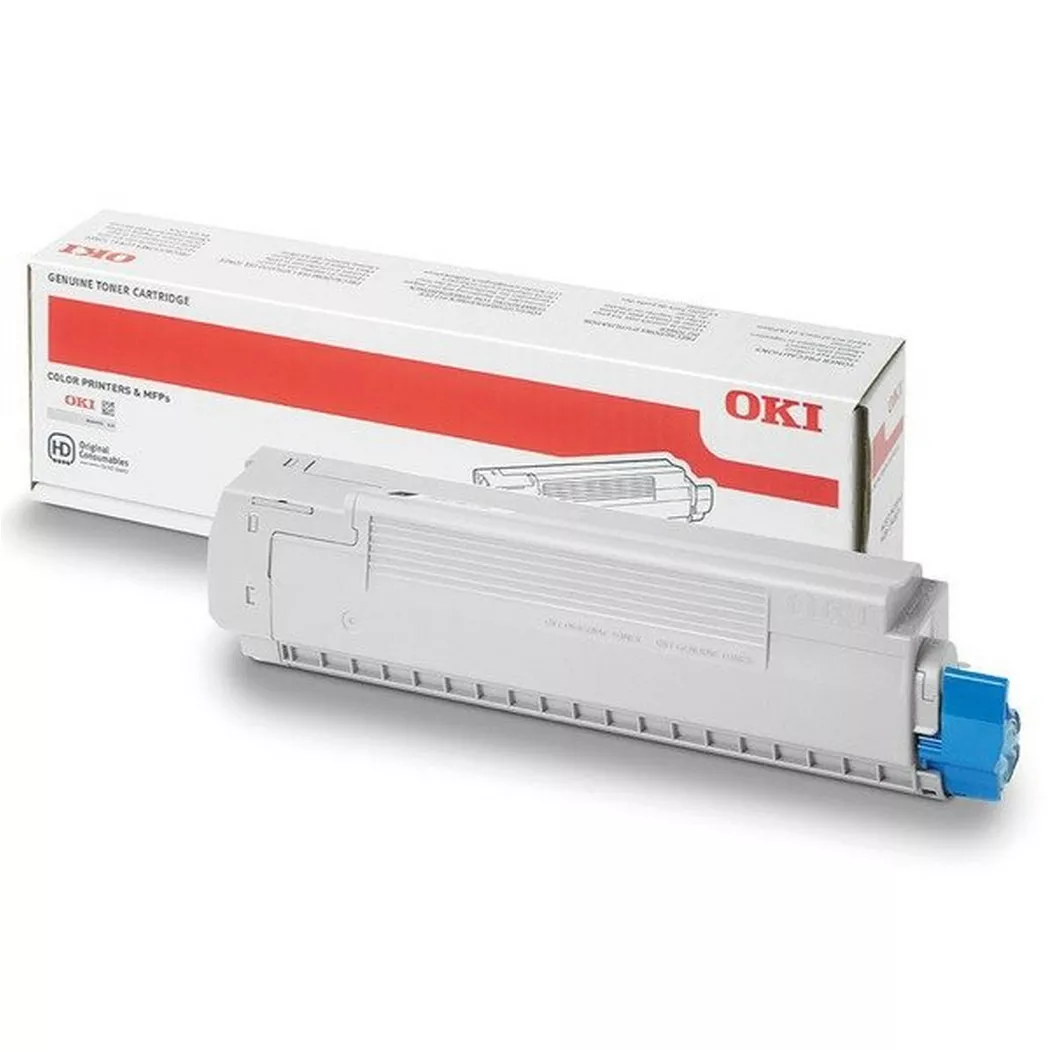 OKI – Toner HY schwarz 44059256 MC 861 9500 Seiten, Grau, One Size