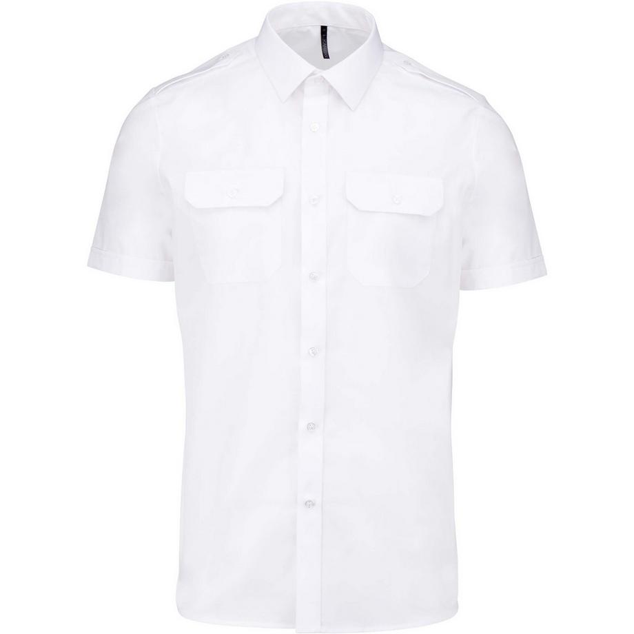camicia a maniche corte pilote