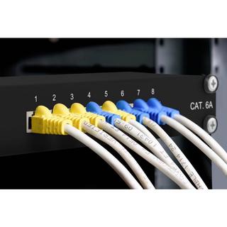 Renkforce  CAT.6A 10″ 1HE 8-Port Patchpanel 