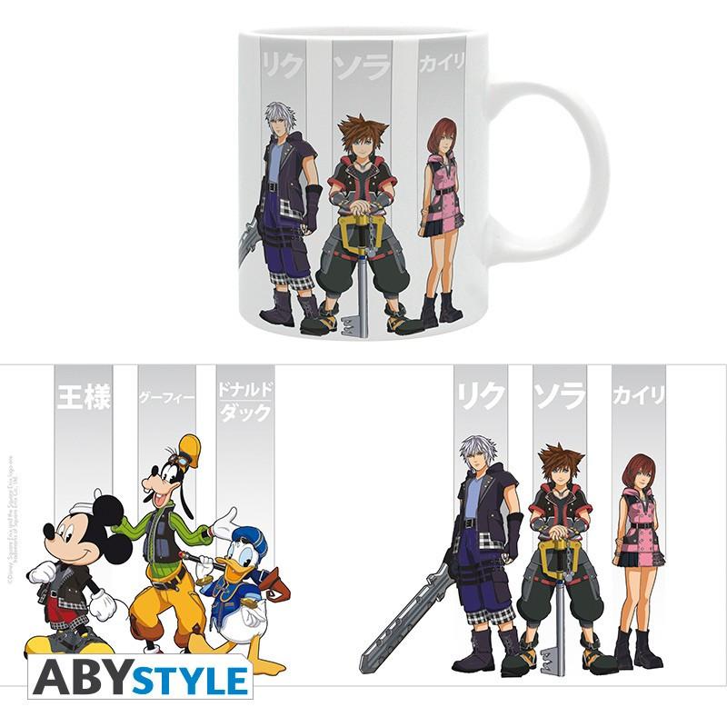 Abystyle  Becher - Subli - Kingdom Hearts - Helden 