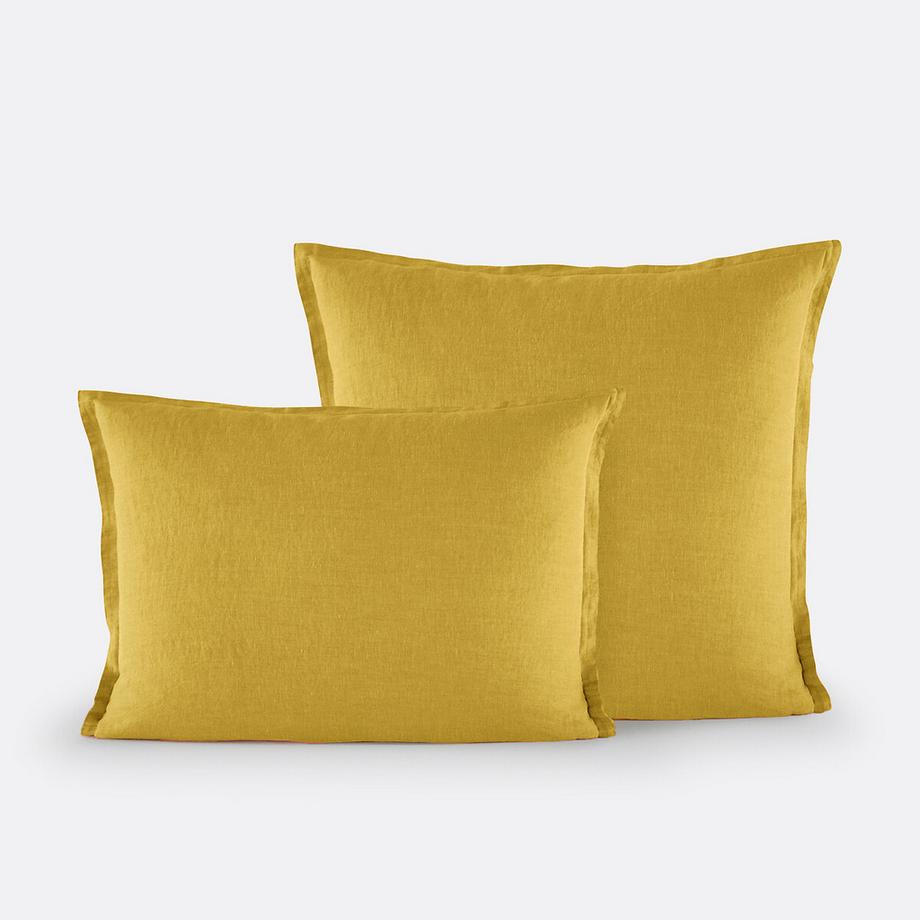 Taie d'oreiller enfant en lin lavé Linot