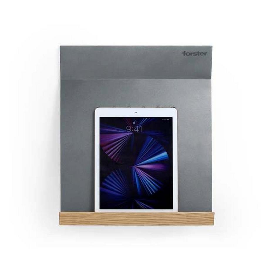 Forster Home  Porta libri & tablet magnetico quercia 