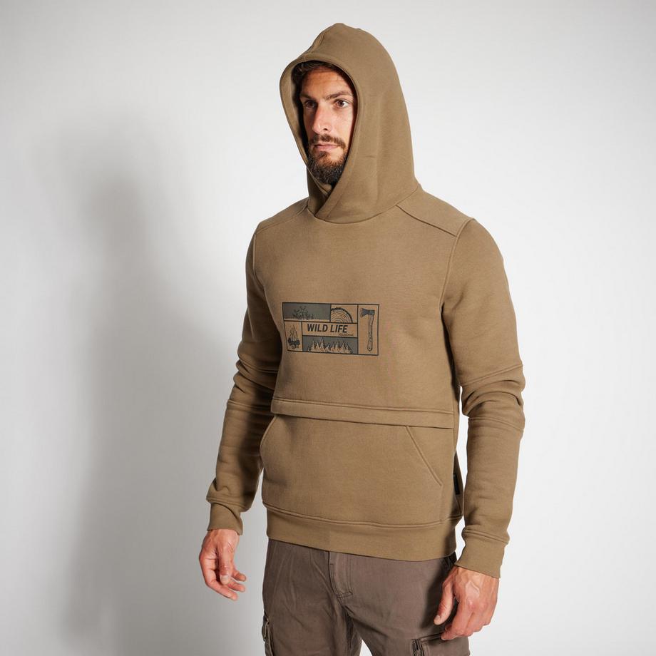 SOLOGNAC Sweat-shirt à Capuche Logo  