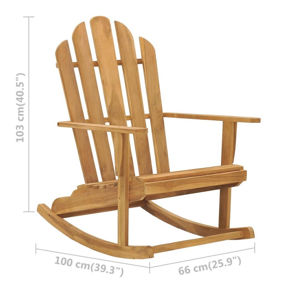 VidaXL Gartenstuhl holz  