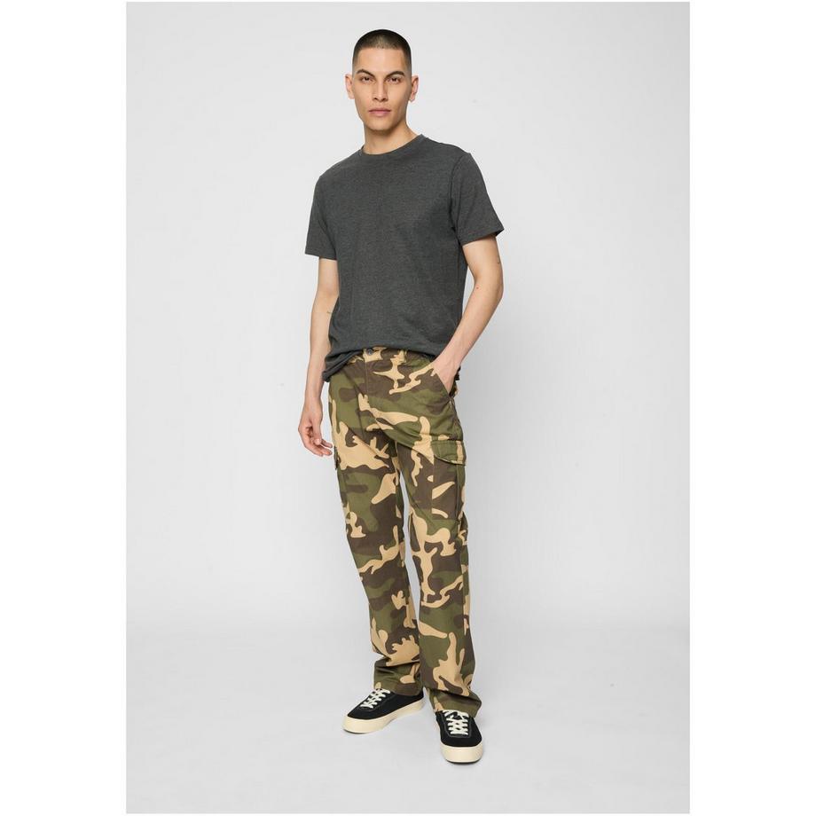 URBAN CLASSICS Pantalone Cargo Straight Leg Camo  
