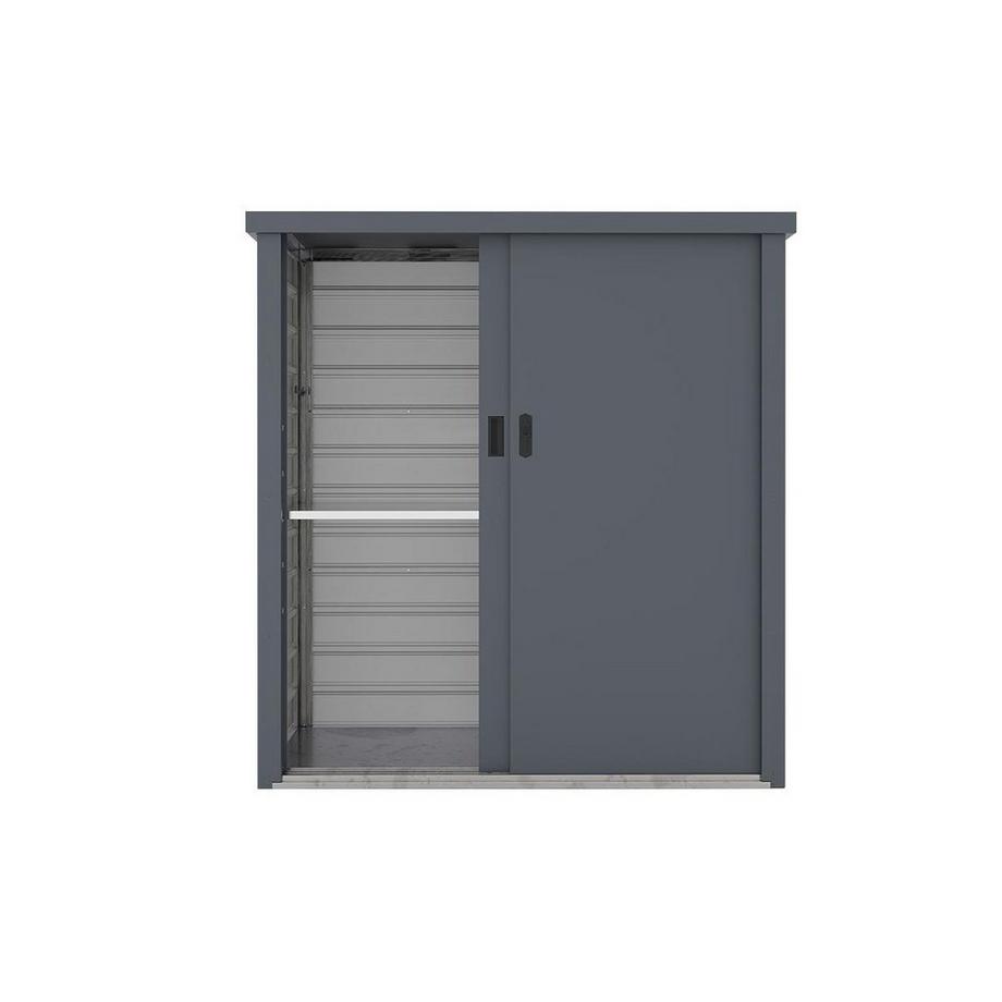 Vente-unique Armadio portaoggetti da giardino 1,31 m3 in Acciaio galvanizzato Grigio - REIVAX  