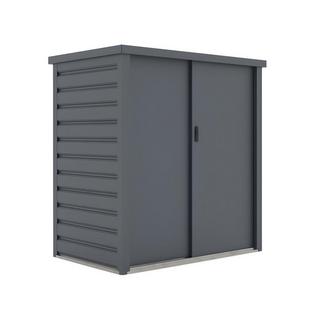 Vente-unique Armoire de rangement de jardin en métal acier galvanisé gris 1,31 m3 125x80x131 cm REIVAX  