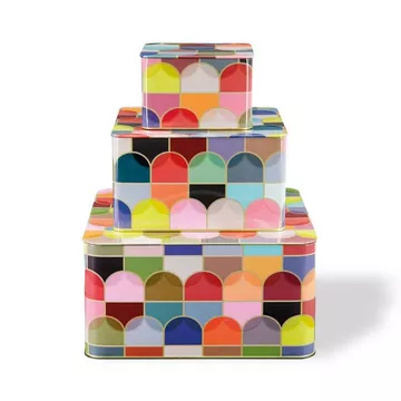 Blechdosenset 3er Set Confetto