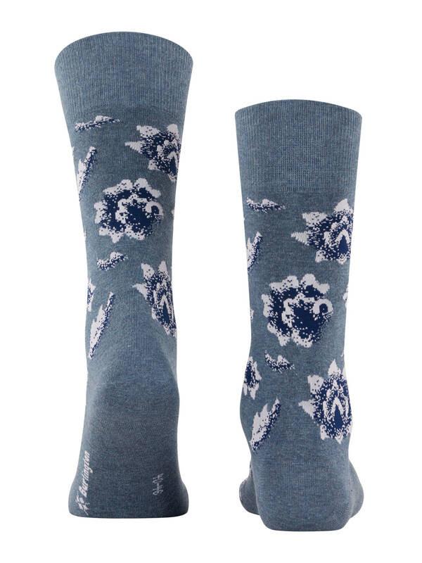 Burlington  Calze Denim Flower 