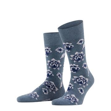 Socken Denim Flower