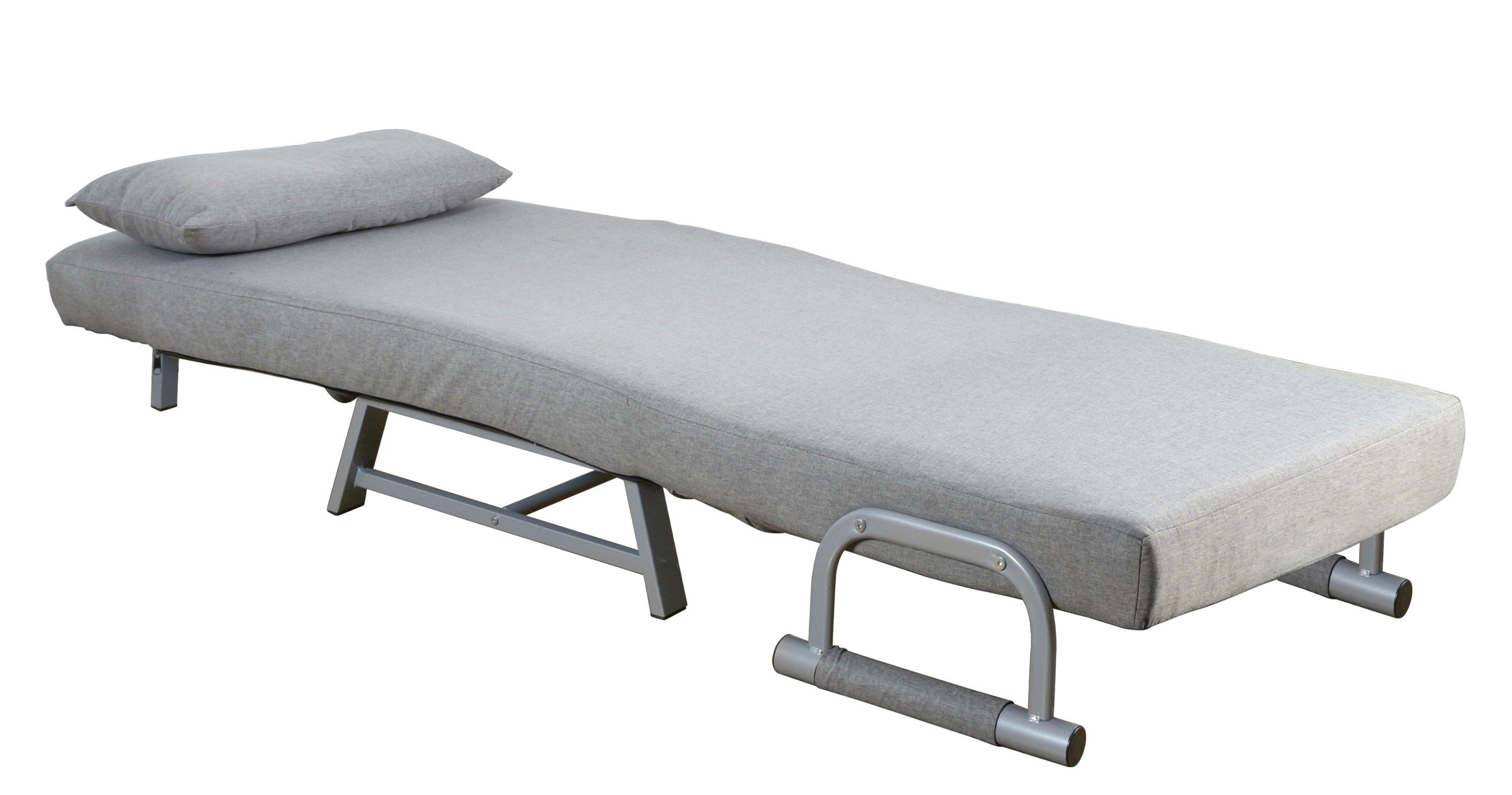 VCM Schlafsessel | Polyester-Stoff | Maße ca. ca. H. 95 x B. 64 x T. 78 cm | Sessel mit Schlaffunktion | Schlafsessel - Kolino  