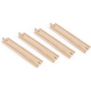 Hape  Eisenbahn Lange, gerade Schienen (4Teile) 