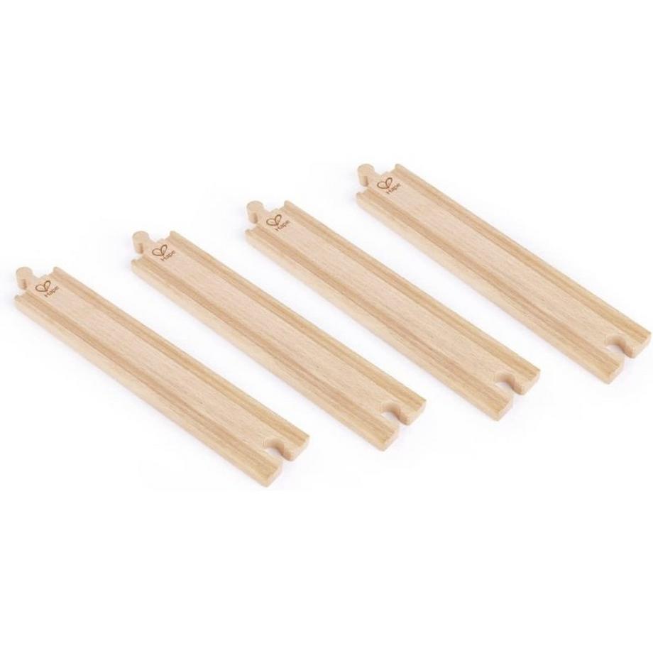 Hape  Eisenbahn Lange, gerade Schienen (4Teile) 