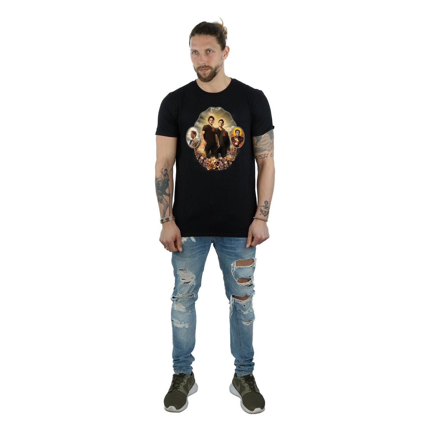 Supernatural T-Shirt Imprimé Manches Courtes  