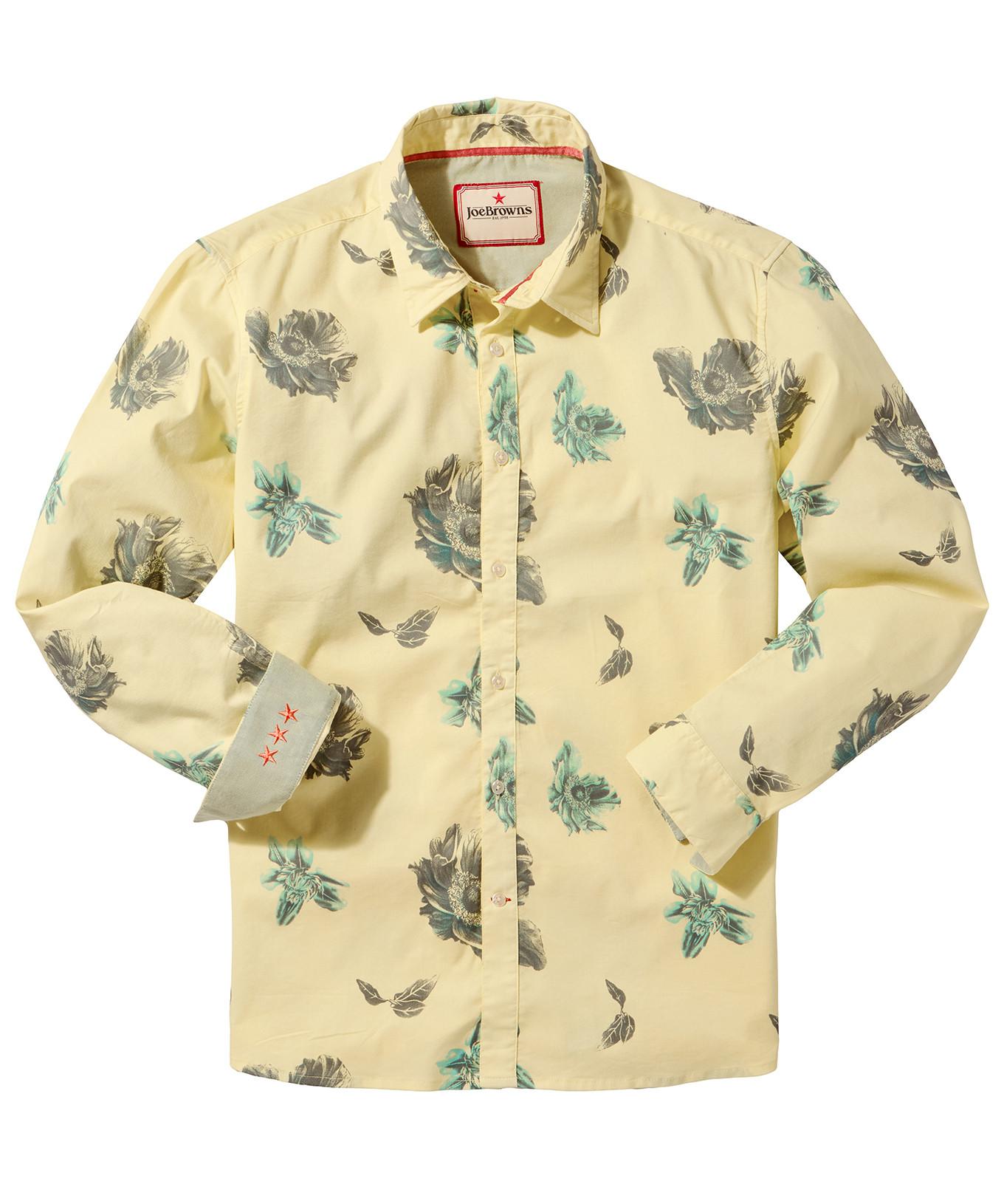 Joe Browns Camicia a Maniche Lunghe con Ricamo Floreale  