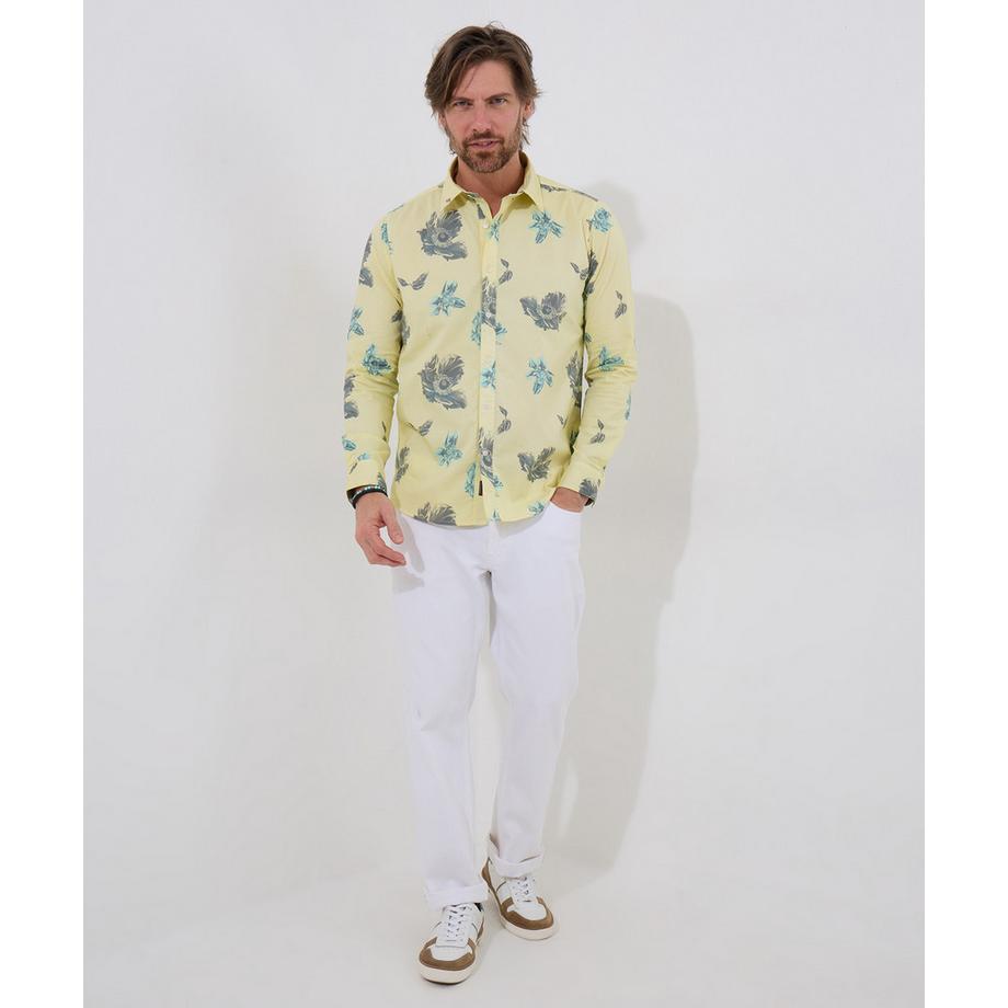 Joe Browns Langärmeliges Hemd mit Blumenstickerei  