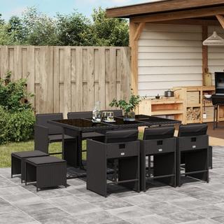 VidaXL Garten essgruppe poly-rattan  