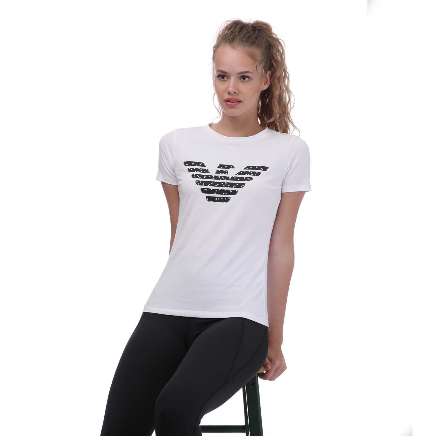 EMPORIO ARMANI T-Shirt Stampa Logo Maniche Corte  