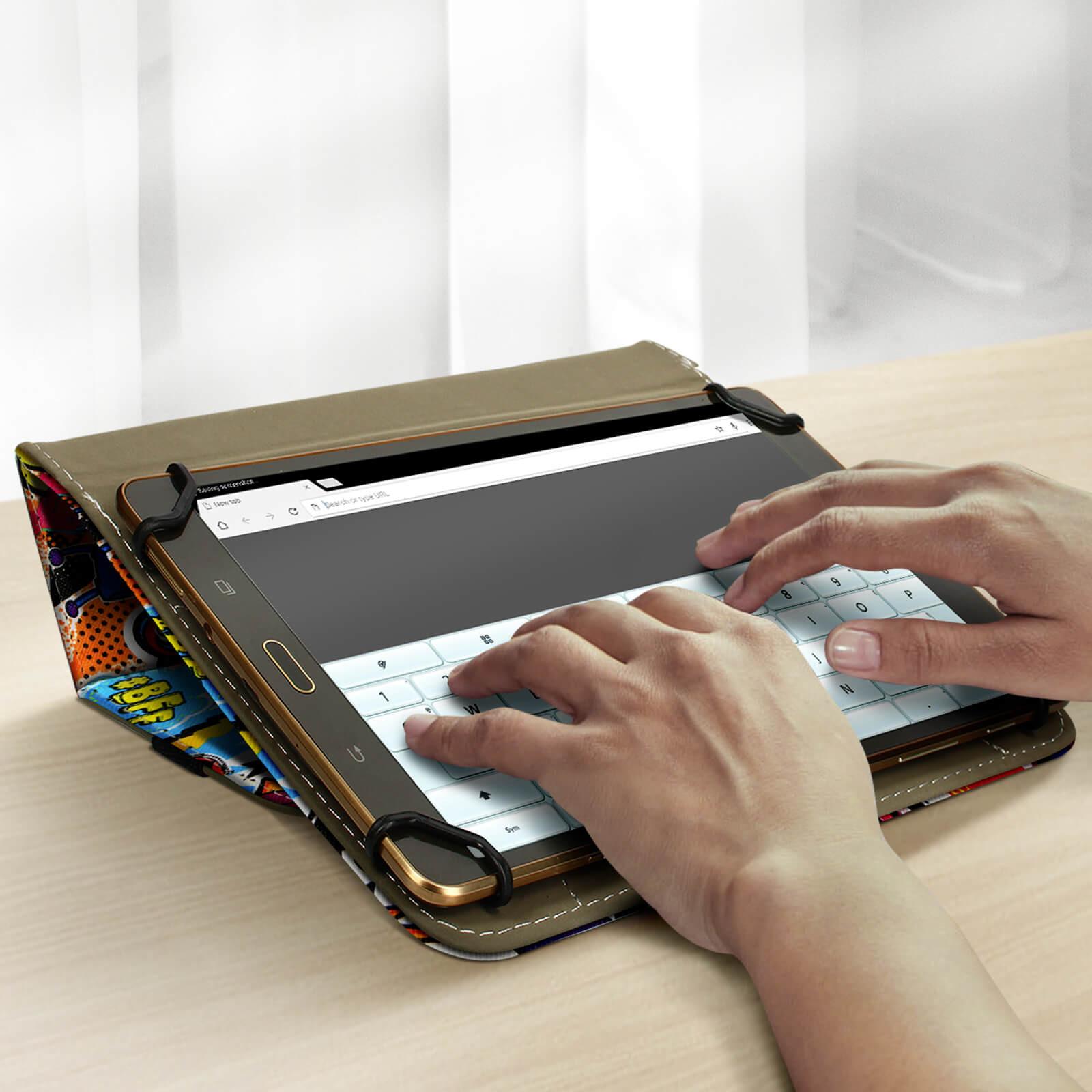 Avizar  10'' Tablet Hülle mit Street-Motiv 